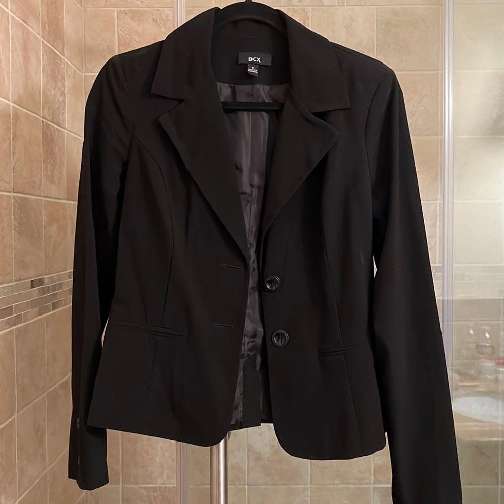 black blazer